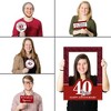 Big Dot of Happiness We Still Do - 40th Wedding Anniversary Selfie Photo Booth Picture Frame & Props - Printed on Sturdy Material - 2 of 4
