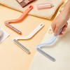 Double-Sided Electrostatic Hair Removal Brush Clothes Dust Removal Scraper(Blue) - 2 of 4