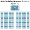 Big Dot of Happiness Blue Elegant Cross - Boy Religious Party Candy Favor Sticker Kit - 304 Pieces - 3 of 4