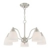 Livex Lighting Somerville 5 - Light Chandelier in  Brushed Nickel - 3 of 4