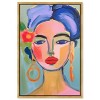 Art Remedy Jacinta s Hair with Flowers Beach Life Inspired Wall Art Framed - 2 of 4