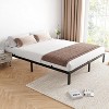Metal Platform Bed Frame, 14' Bed Frame with Heavy Duty Slats Support, Strong Bearing Capacity Bed Frame with Under Bed Storage, No Box Spring Needed - 3 of 4