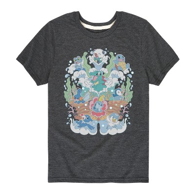 Boys' - Pokémon - Water Starters Group Short Sleeve Graphic T-Shirt