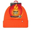 Heat Holders Men's Oran Twist Flat Knit Roll Up Hat Charcoal One Size | Size One Size - Charcoal - 2 of 3