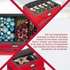 Hold N' Storage - Christmas Nutcracker and Figurine Collectible Storage Box Holds up to 72 -4" Ornaments with Adjustable Dividers for Figurine - 3 of 4