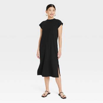 Shein Curve Black Sleeveless Dress Women's Size 1XL NEW - beyond exchange