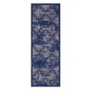 Washable Area Rug Vintage Distressed Rugs for Living Room Bedroom, Low Pile Non-Slip Rug - 2 of 4