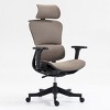 High Back Mesh Office Chair,Swivel Ergonomic Design for Luxurious Comfort and Stability,Perfect for Home Office - The Pop Home - 4 of 4