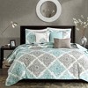 6pc Arbor Reversible Quilted Coverlet Set Spice - Madison Park - 2 of 4