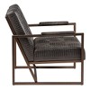 NicBex PU Accent Chair,Upholstered Living Room Chairs with Mid-Height Tufted Back and Metal Frame,Cozy Armchair,Accent Chairs for Living Room - 4 of 4