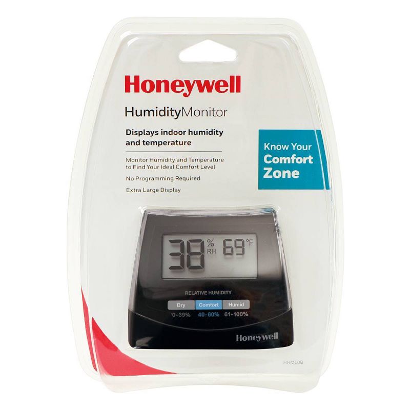 Honeywell Humidity Monitor Black, 2 of 4