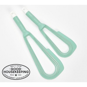 Good Housekeeping Set of 2 Foldable Whisks Refurbished - 1 of 3