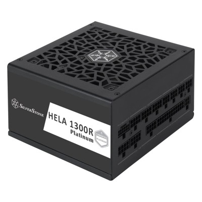 SilverStone Technology  ATX 3.0 PSU, 108.3A, Silent 120mm Fan, Soft Black Cables, 12+4 Pin 12VHPWR