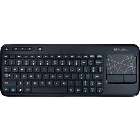 overbelastning Akademi Fortolke Logitech Wireless Touch Keyboard K400 With Built-in Multi-touch Touchpad :  Target
