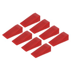 Unique Bargains ABS Anti-Slip Mini Size Flexible Stackable Window Door Stop 20 Pcs - 1 of 4