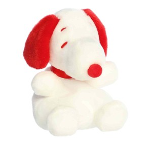 Aurora Mini Snoopy Palm Pals Peanuts Adorable Stuffed Animal Red & White 5" - 1 of 4