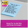 Post-it Super Sticky Recycled Paper Lined Notes, 4 x 6 Inches, Oasis, Pad of 90 Sheets, pk of 3 - image 2 of 4