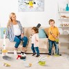 14Pcs Kids Cleaning Toy Set Toddler Housekeeping Pretend Play Kit with Vacuum Cleaner Broom Mop Organization Stand for Boys Girls Aged 3 4 5 - 2 of 4