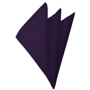 TheDapperTie - Men's Solid Color 10 Inch x 10 Inch Pocket Squares Handkerchief - 1 of 3