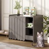 Cat Litter Box Enclosure, Hidden Litter Box Furniture with Removable Litter Collector - 3 of 4