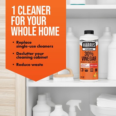 HARRIS 30% Vinegar All-Purpose Cleaners - Citrus - 32 fl oz