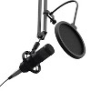 Tzumi ONAIR ProShield Microphone Pop Filter with Flexible Neck & Clamp-On Base - Black - image 3 of 4