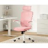 NicBex Ergonomic Mesh Office Chair,Home Office Desk Chair with Flip-Up Arms,Adjustable Lumbar Support,Desk Chair with Headrest for Study Room - 2 of 4