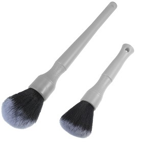 Unique Bargains Car Detailing Brush Kit 2 Pcs - 1 of 4