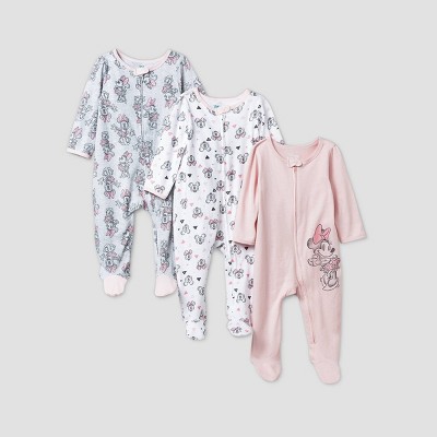 target baby girl sleepers