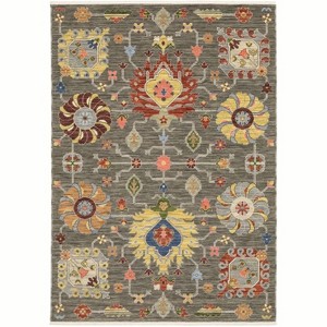 Oriental Weavers Lucca 8111K Grey/ Multi Indoor Area Rug - 5'3" x 7'6" - 1 of 1