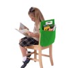Seat Sack® Standard Chair Pocket Classroom Storage Organizer - 14 inch, Green - 3 of 3