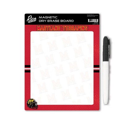 NCAA Maryland Terrapins Magnetic 9"x13" Dry Erase Board