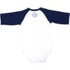 Pavilion Gift Company - USA - 12-24 Months 3/4 Length Navy Sleeve Onesie - Leotards and Bodysuits - 4 of 4