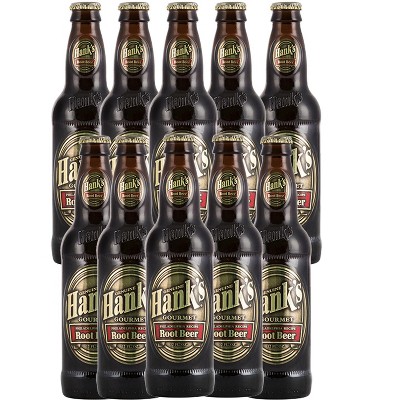 Hank's Genuine Gourmet Root Beer, 12 fl oz Bottles – Premium Craft Soda with Rich, Creamy Flavor – Authentic Philadelphia Recipe, Pack of 12