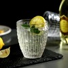 Slickblue Knitted Tumbler Glasses - Set of 6, 12 oz, Clear - 4 of 4