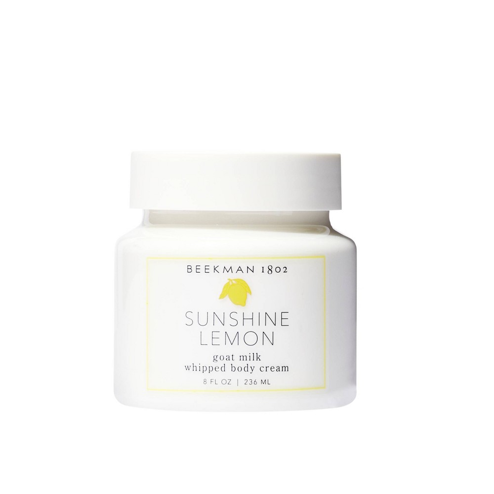 Photos - Shower Gel Beekman 1802 Sunshine Lemon Goat Milk Whipped Body Cream - 8oz - Ulta Beauty