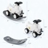 Costway 3-in-1 Rocking Horse & Sliding Car w/ Detachable Balance Board Indoor & Outdoor - 2 of 4