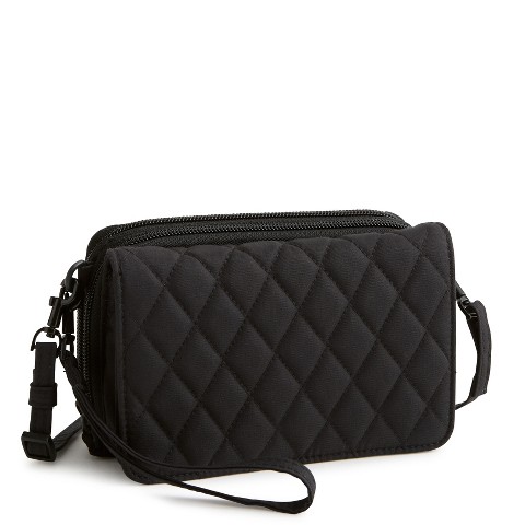 Vera Bradley Women's Outlet Cotton 3-in-1 Crossbody Bag Moonless Night