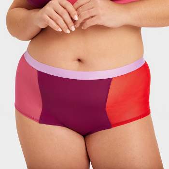 Jockey Women's Underwear EcoSeamfree Rib Boyshort, Pink Haze, XS