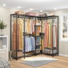 VIPEK L50 Protable Closet Rack Large Corner Freestanding Wardrobe Closet, Max Load 1300LBS, Black - 2 of 4
