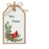 Cardinal Merry Christmas Ornament MDF Wood 3.5 x 6 Inch by Melrose - 2 of 3