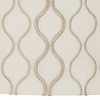 Springcrest Embroidered Hourglass Medium Lamp Shade 14" Top x 14" Bottom x 11" High (Spider) Replacement with Harp and Finial - 2 of 4