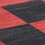 red & black