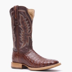 Men's Durango® Men's PRCA Collection Caiman Belly Western Boot - 1 of 4