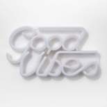 Neon Wall Sign White - Room Essentials™