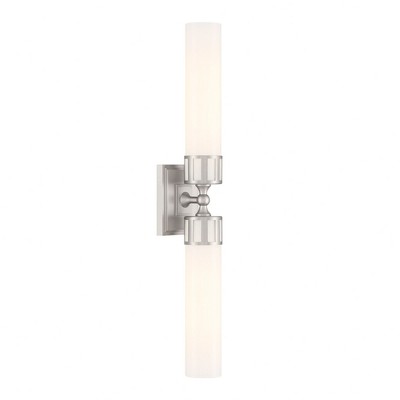 Norwell Lighting Astor 2 - Light Sconce in  Brushed Nickel