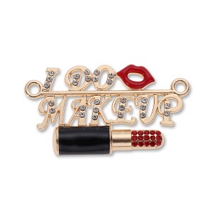 Unique Bargains Letter Lipstick Phone Case Decoration Red 1 Pc - 1 of 4