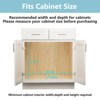 LOVMOR Pull Out Cabinet Organizer with Wooden Handle - 4 of 4