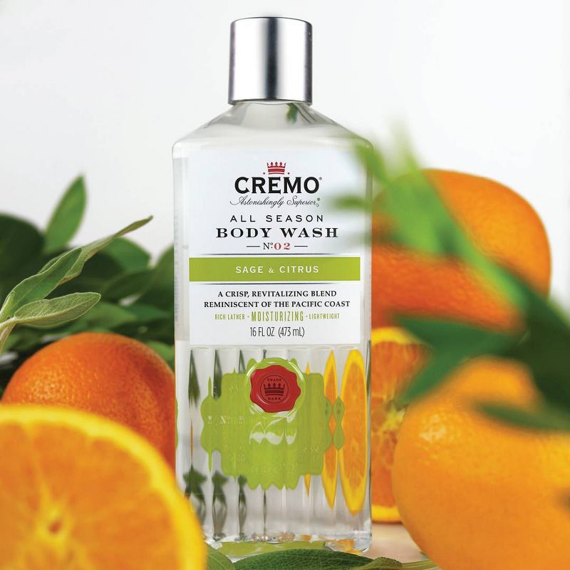 Cremo Sage & Citrus Body Wash - 16 fl oz, 6 of 7