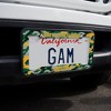 North Dakota State Bison Camo License Plate Clear Frame - 2 of 4